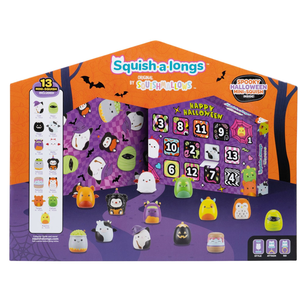 Squish-a-longs 2026 Halloween Countdown Calendar