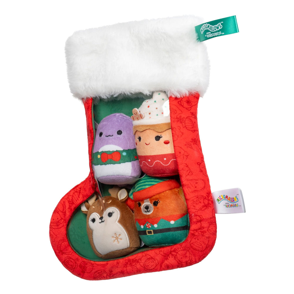 Micromallows Holiday Stocking 4-Pack - New Squishmallows