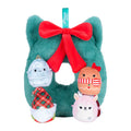 Squishmallows 4-Pack Micromallows Holiday Wreath - New Squishmallows