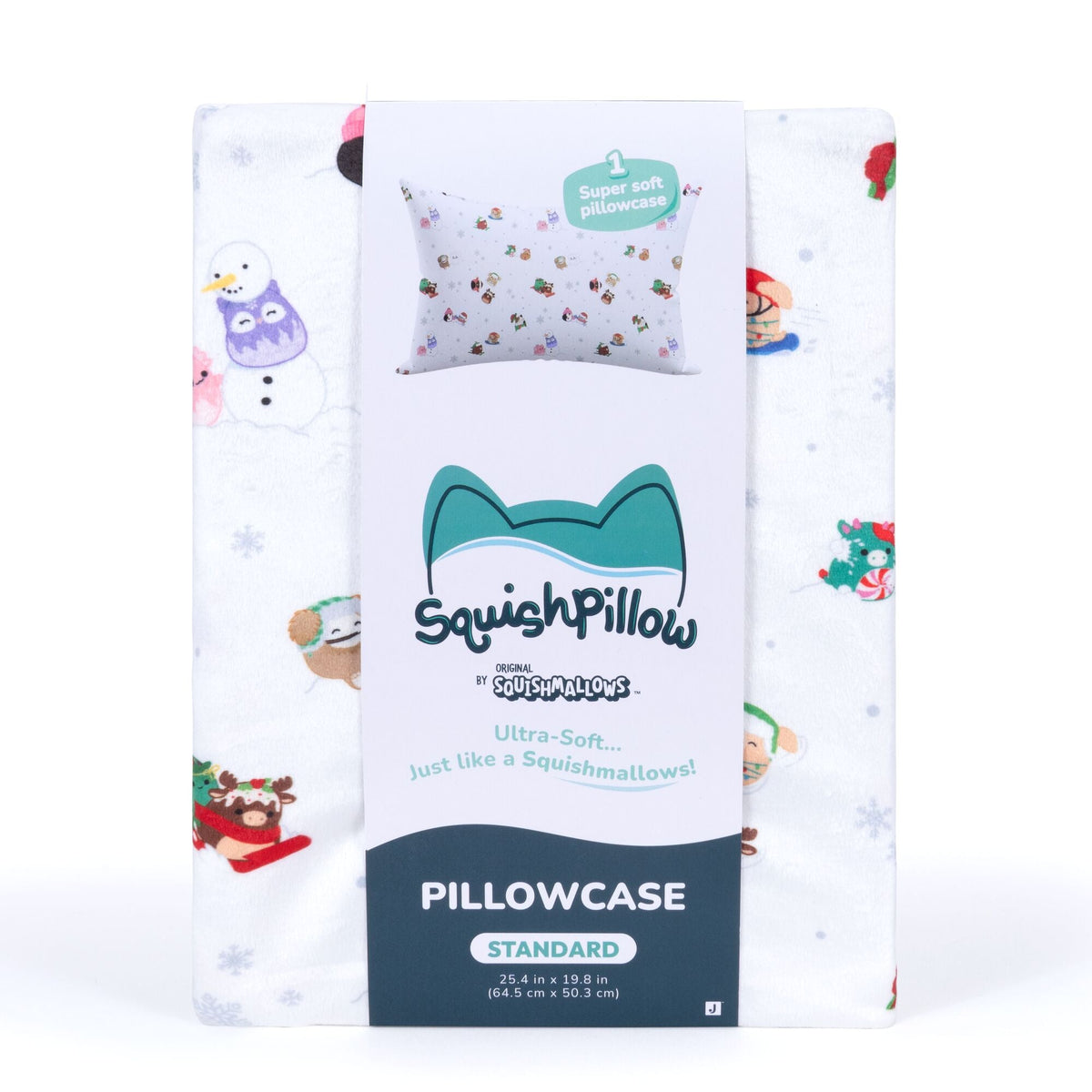 “Winter Discovery” SquishPillow Pillowcase (Standard)