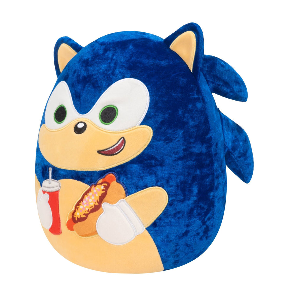 12-Inch Sonic Holding Chili Dog Plush - New Squishmallows