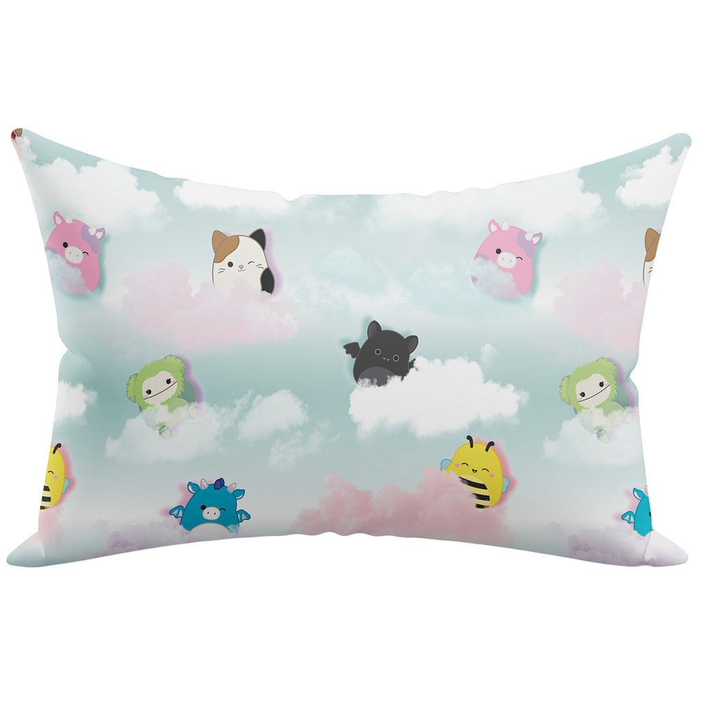 “On Cloud 9” Blue SquishPillow Pillowcase (Standard Size)
