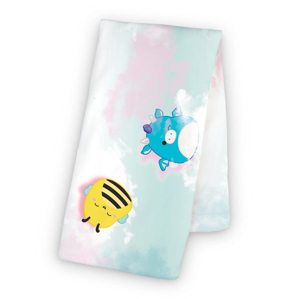 “On Cloud 9” Blue SquishPillow Pillowcase (Standard Size)